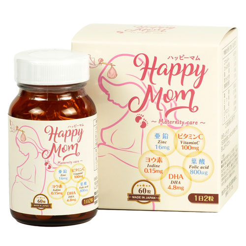 Viên uống Happy Mom Jpanwell, tăng cường sức đề kháng cho bà mẹ ( Hộp 60 viên )