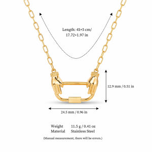 European and American bestselling birthday zircon pendant fashionable versatile light luxury DIY necklace bracelet color-retaining titanium steel furnace vacuum h2609