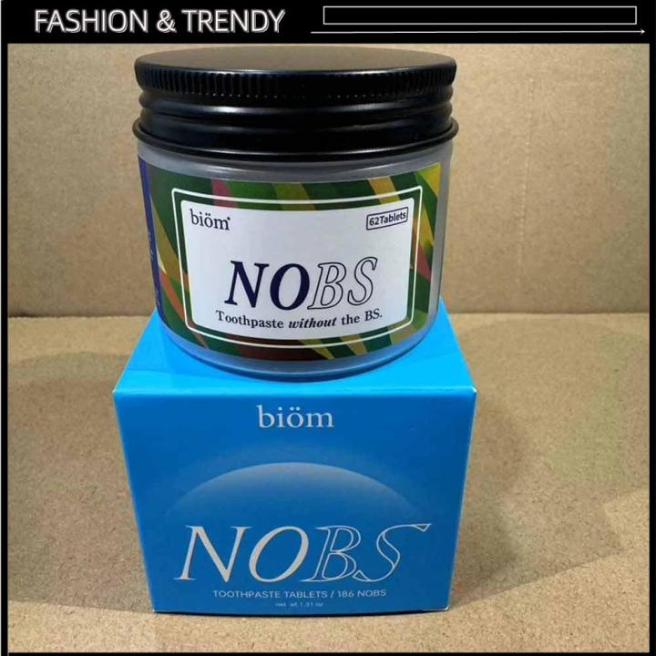 62pieces NOBS Toothpaste Tablets