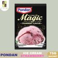 Pondan Magic Ice Cream Mix / Bubuk Es Krim Coklat / Strawberry / Vanilla 75g. 