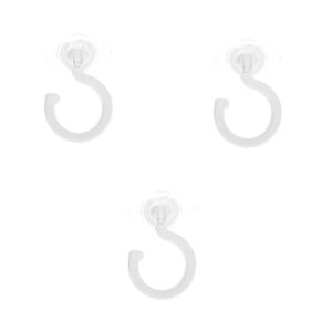 YANGS 360° Rotating For Kitchen Bathrooms Toilet Bedroom Strong Reusable Heavy Duty Seamless Cabinet Floor Hooks Overhead Hooks Wall Hooks Adhesive Hooks