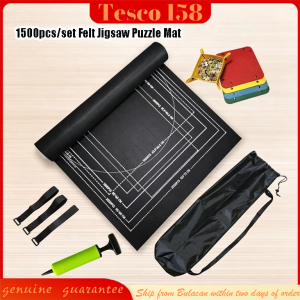 Puzzle Mat Roll Space Saving Roll-Up Design Large Capacity 1500 Pieces Puzzle Keeper
