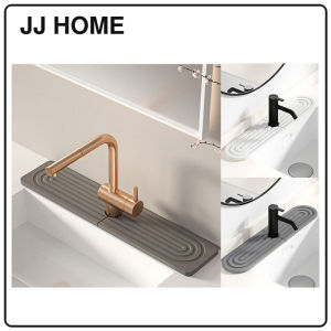 【JJ HOME】Diatomite Sink Mat | Fast-Absorbent Sink Splash Guard Mat | Anti-SlipCountertopPad