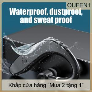 [COD] OUFEN1 Không Dây Bluetooth 5.0 Ear-Hook Tai Nghe Thể Thao Kinh Doanh Duy Nhất Tai Nghe Tai Nghe Tai Nghe Tai Nghe Với Mic Cho Di Động Điện Thoại thông minh