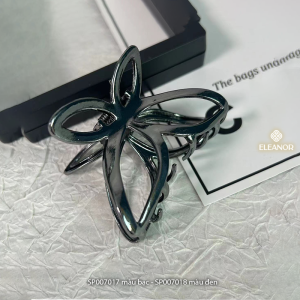 Kẹp tóc nữ càng cua Eleanor Accessories kẹp dáng hồ điệp phụ kiện tóc 7017