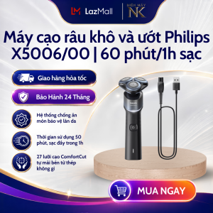 Máy cạo râu khô và ướt Philips S3608/10 S5444/03 S5582/20 S5880/20 X5006/00 S7886/50 - Bảo Hành 24 Tháng