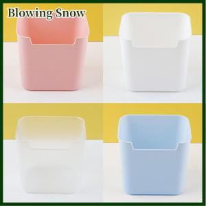 Blowing Large Capacity Pen Holder Solid Color Desktop Storage Box Creative Pencil Organizer Simple Stationery Box Office Supplies