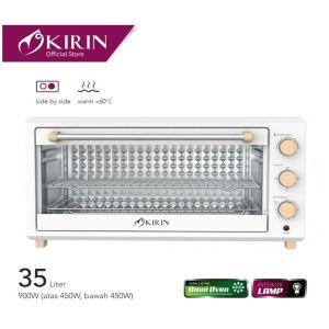 NEW OVEN KIRIN KBO 350WB Kapasitas 35 Liter Terbaru Muat 2 Loyang TERBARU