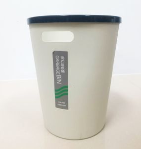 ถังขยะ ถังขยะพลาสติก ทรงกลม สไตล์มินิมอล ทำจากวัสดุ PP ทนทาน มีให้เลือก3สี Garbagbin