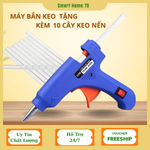 Máy Bắn Keo Nến Silicon Nhỏ Gọn Tiện Lợi Dùng Cho Trang Trí Và Thủ Công Gắn Sản Phẩm