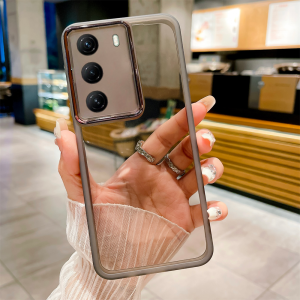 เคสสำหรับ Infinix Hot 50 Pro Plus 50Pro 50Pro + Hot50Pro Hot50Pro + 4G 5G 2024เคสมือถือกันกระแทกป้องกันเลนส์กล้องซิลิโคนนิ่มใสด้านหลังเคสฝาที่ครอบ