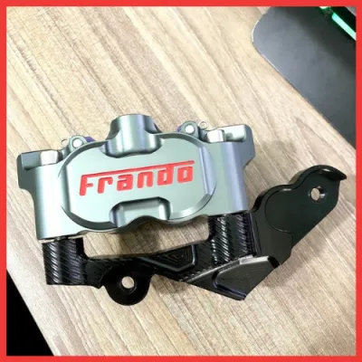 [COMBO Heo + Pát WINNER đĩa zin267mm]_Heo Frando 4pis XÁM TITAN mẫu FCC 682 Malaisia Kèm Pát CNC 2 màu : đen Trắng