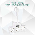 Power Strip Surge Protector Stop Kontak Colokan Listrik 3 Ways Smart Power Strip Socket & Port USB Travel USB Charger. 