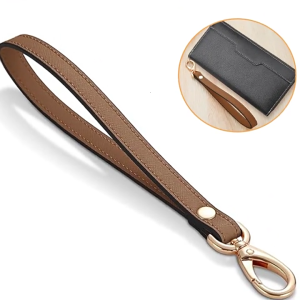 Leather Wristlet Strap for KeyHand Wrist Lanyard Keychain Holder for Wallet Purse Clutch CellphoneKeychain Hand Strap