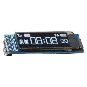 Precise 0.91inch Module With White Display And I2C Support For Various Microcontroller Projects