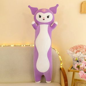 50CM/70CM Kuromi Long Plush Doll Girls Birthday Gift Cute Stuffed Toy Kuromi Plushie Pillow