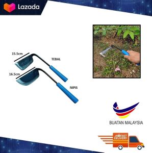 Tajak Tanah Kri/Tajak Tangan Keri Tebal & Nipis/Keri/Pisau Penggali Tanah/Potong Rumput/Garden Knife