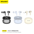 Awei T90 Earphones Wireless Bluetooth V5.3 Low Latency ENC Call Noise Reduction in-ear Headphones HiFi Sound Semi in ear Bluetooth Earphones with Mic IPX6 WaterProof Sports Earbuds Wireless Headset Gaming. 