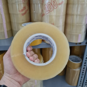 01 CUỘN BĂNG KEO TRONG 200 YARD ĐA DỤNG BĂNG KEO ĐÓNG HÀNG SIÊU DÍNH LOẠI 1.6kg 1.8kg 2kg 1 CÂY