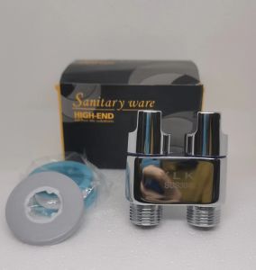 iPii YLK Bathroom Taps Toilet Bidet Tap 1-in-2-out Dual Control Valve Washing Machine Faucet Kepala Paip Tandas