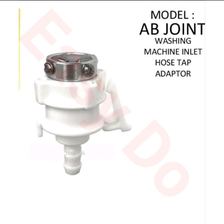 WASHING MACHINE INLET HOSE TAP ADAPTOR AB JOINT(UP AND DOWN JOINT) Lazada