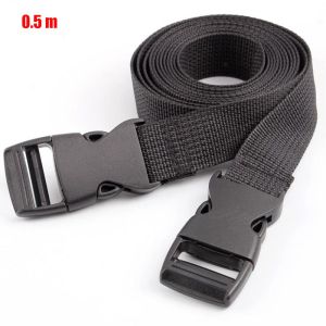 Durable Outdoor Cam Buckle Luggage Tie Strap Nylon Travel Tied Tighten Belt Strap Release Buckle Cargo Tie
