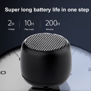 ลำโพงบลูทูธขนาดเล็ก ลำโพงพกพากลางแจ้ง พร้อมลำโพงซับวูฟเฟอร์กันน้ำ