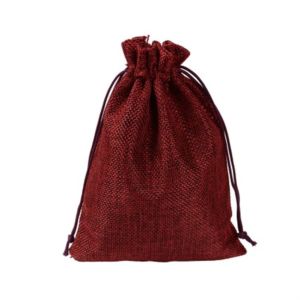 Jute Linen Bags Drawstring Gift Packaging Bags For Wedding Party Favor Bags Jute Gift Bag Burlap Bag