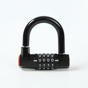Khoá chữ U khóa số thông minh chống trộm an toàn cKhóa chống trộm Ổ khóa chữ U khóa số khóa chống trộm xe máy Khoá chống cắt có mã số