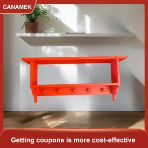 【CANAMEK】 12-Point Dollhouse tường giá kệ nhựa dễ thương hộp Mù Phụ Kiện ob11 Cảnh thu nhỏ nhiếp ảnh Prop