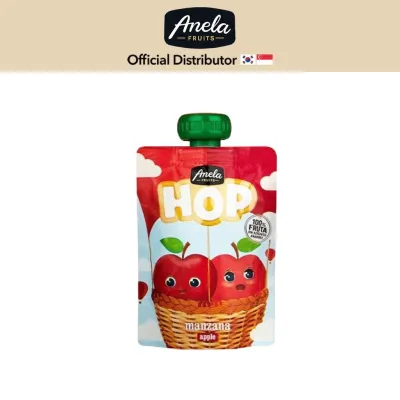 Anela Squeeze 100g / Fruit Puree / Baby Snack / Organic / Natural / No Sugar / No Preservatives / Halal / Made in Spain