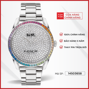 Đồng Hồ Thời Trang Nữ Coach Quartz 14503658 36mm - Đồng Hồ Tân Tân