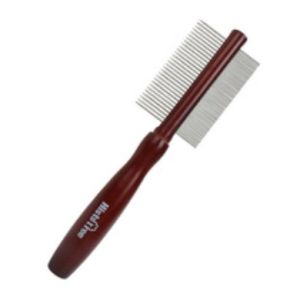 Pet Cat Dog comb Slicker brush log needle comb dog grooming comb shedding hair Remove Roughening Wood handle