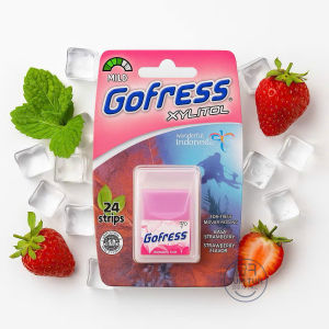 Kẹo Lá Ngậm Thơm Miệng Gofress (Vỉ 24 Lá)