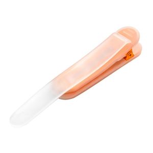 C52344 Portable Automatic Bookmark Clip Transparent Reusable Reading Marker  Flexible Clip Silicone Book Clip Book Reading