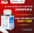 Phụ gia vệ sinh động cơ xăng ô tô KEROPUR G 100ML BASF - ĐỨC Vệ sinh buồng đốt kim phun. 