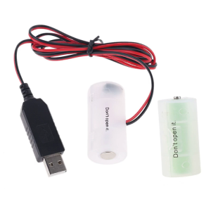 ตัวกำจัด LR14 C อะไหล่สายเคเบิล USB 1-4ชิ้น1.5V C สำหรับแถบไฟ LED นาฬิกาของเล่นไฟฟ้าวิทยุ