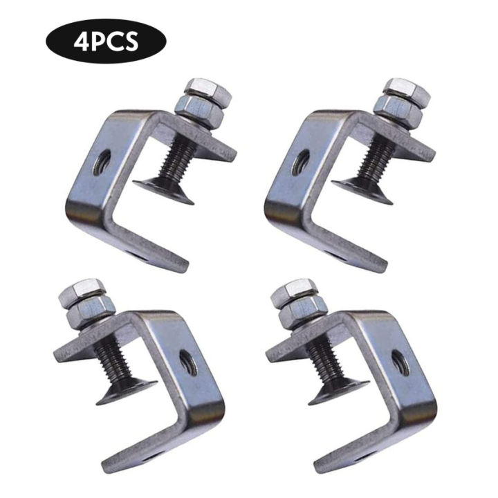 Pack of 4 304 Stainless Steel CClamp Tiger Clamp Woodworking Clamps