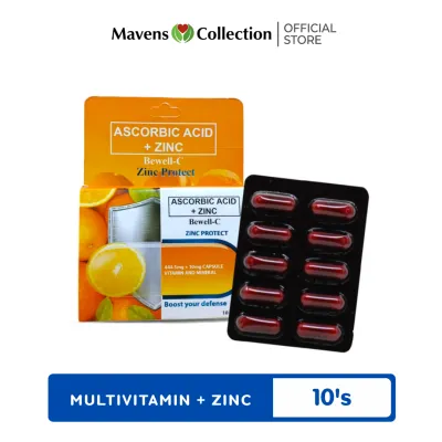 Bewell-C Zinc Protect Ascorbic Acid + Zinc 10 Capsules