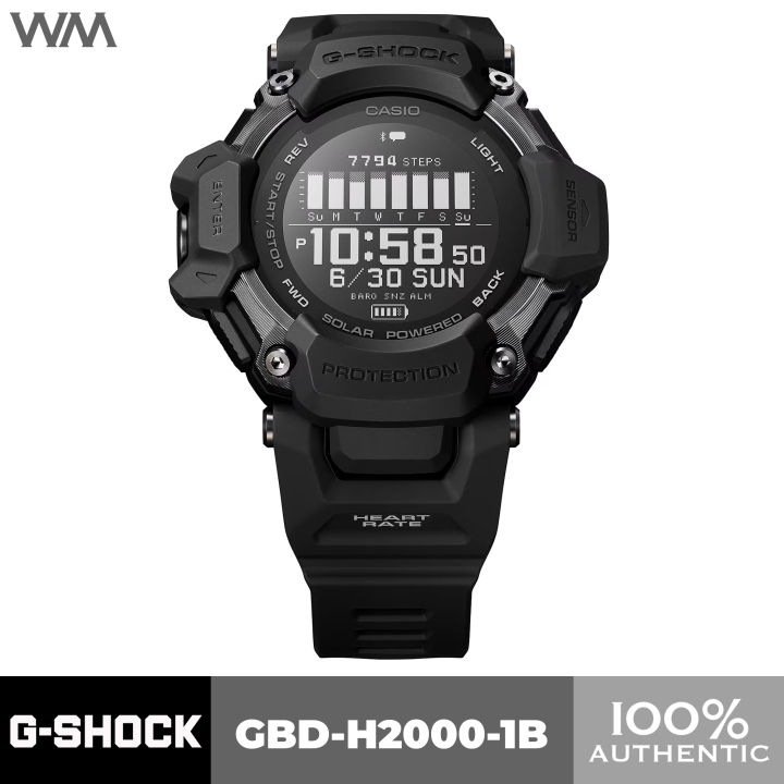 Casio G-SHOCK G-Squad GBD-H2000 Series Multi-Sport Heart Rate