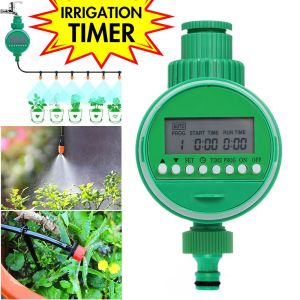 Automatic Electronic Water Timer Para sa Garden Irrigation - LCD Display Intelligent Plants Watering System Controller