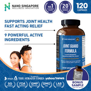 Glucosamine Joint Guard Formula 1500mg 3x Strength w/ Glucosamine Chondroitin MSM - Joint Pain Muscle Relief (120 caps)