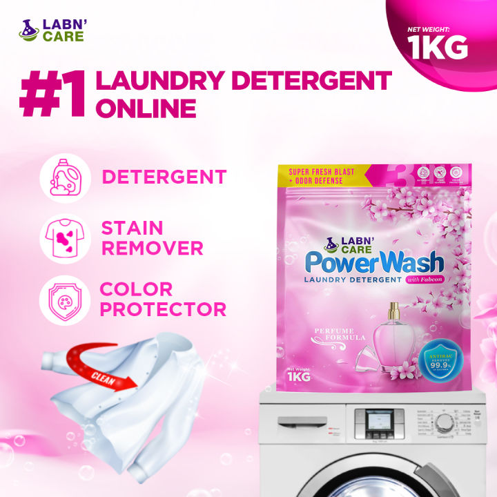 Pink Laundry Washing Perfume MSoliel Laundry Detergent 1KG