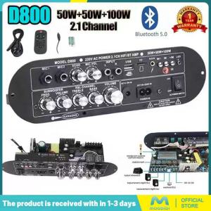 D900 AC 220V12V 24V 5.0 Bluetooth Stereo Amplifier Board 2.1 Channel Digital HIFI Subwoofer Karaoke