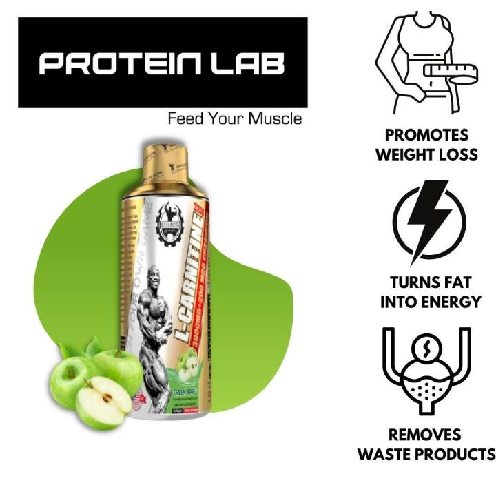 l carnitine dexter jackson Dexter Jackson L-Carnitine Liquid 3200MG (Green Apple)
