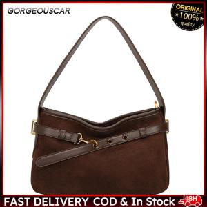 PU Leather Large Capacity Underarm Bag Vintage Commute Bag for Women Ladies Work Shopping Travel Daily Use