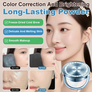 LongLasting OilControl Concealer And Powder Natural Radiance Precision Color Repair Setting Powder Oil Control Cover Blemishes Brightening Setting Powder