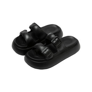 [Free Shipping] WomenS Sandals For Summer And All Seasons Outdoor Dual-Use Closed-Back Thick-Soled Fashionable And Versatile Suitable For Seaside And Beach