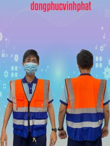 Áo Lưới Gile Phản Quang BẢO HỘ LAO ĐỘNG palide cao cấp Cho Công nhân Công trình Thợ Xây Vệ sinh Kĩ Sư Xây Dựng ÁO PHẢN QUANG BAN ĐÊM PHÁT SÁNG