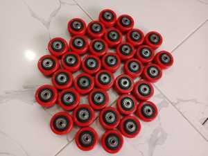 Roda Pvc/Pu 2 inch - Bearing Wheel Only  - Roda saja ( 4 pcs )